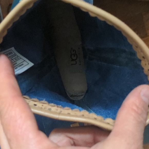 UGG Blue Suede Boots - Picture 8 of 12